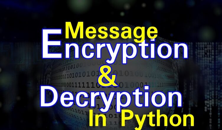 encryption and decryption in python
